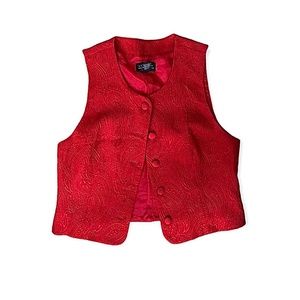 Vintage Paisley Vest <3